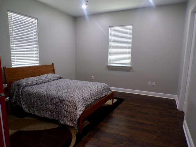 4261 Carlene Dr, Orangefield, TX 77630 - bedroom with wood finished floors and baseboards