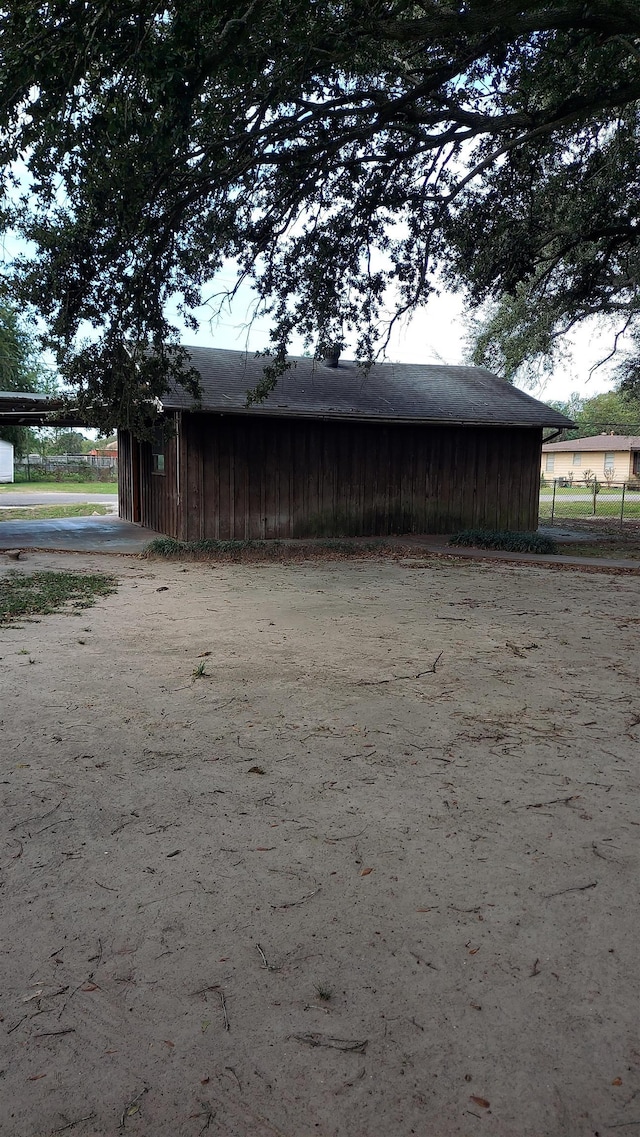 view of property exterior