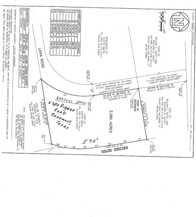 6780 Bigner Rd, Beaumont TX, 77708 land for sale