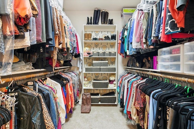6401 Steeple Chasse Dr, Orange, TX 77632 - spacious closet with carpet