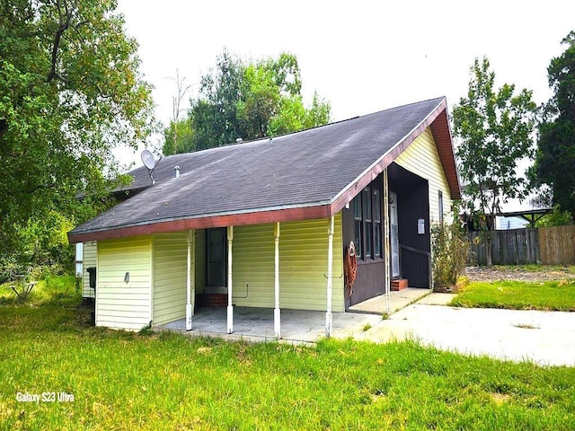 view of back of house