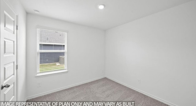 1670 Haidlyns Way, Sour Lake, TX 77659 - empty room with carpet, baseboards, and a smoke detector