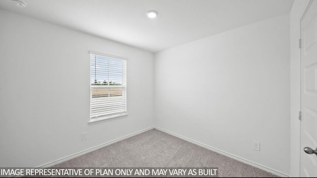 1670 Haidlyns Way, Sour Lake, TX 77659 - spare room featuring carpet floors and baseboards