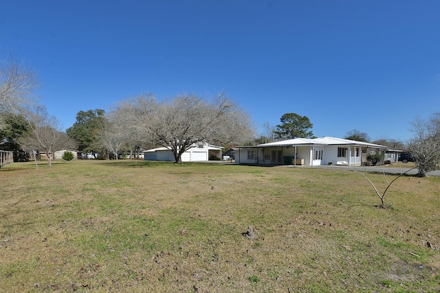 view of yard