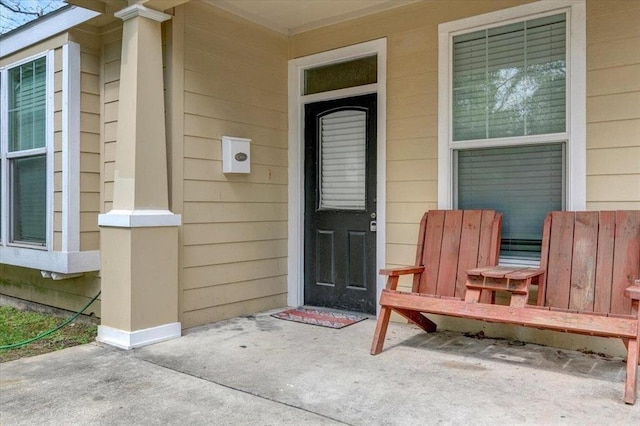 view of property entrance