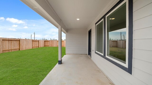 view of patio