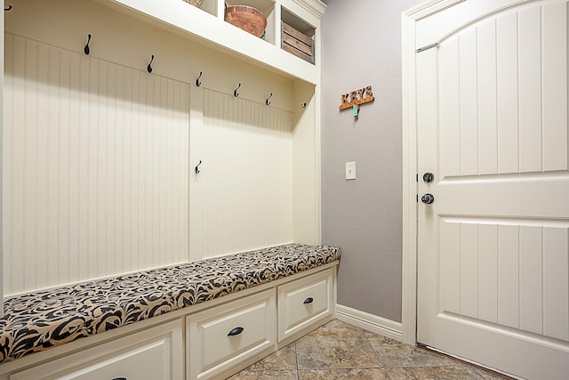 view of mudroom