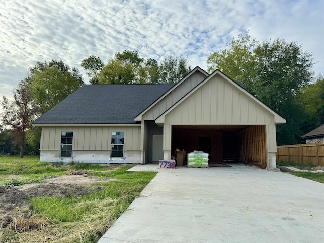 view of front of house