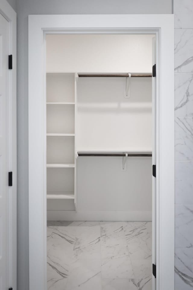 view of closet