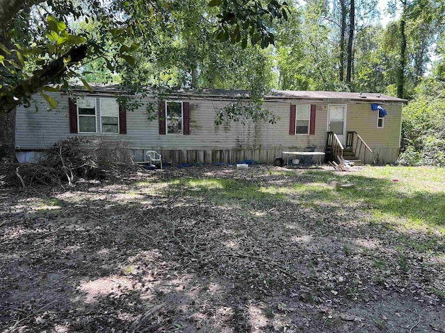 view of manufactured / mobile home