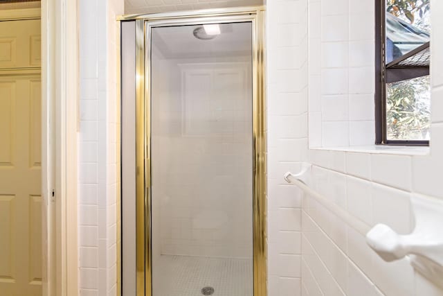 full bath with a stall shower