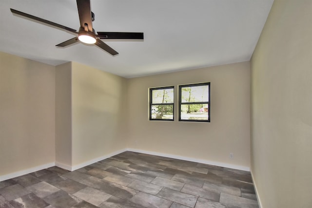90 Blanton Rd, Lumberton, TX 77657 - empty room with ceiling fan and baseboards