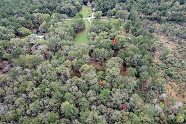 6531 Childress Ln, Kountze, TX 77625 - aerial overview of property's location featuring a forest