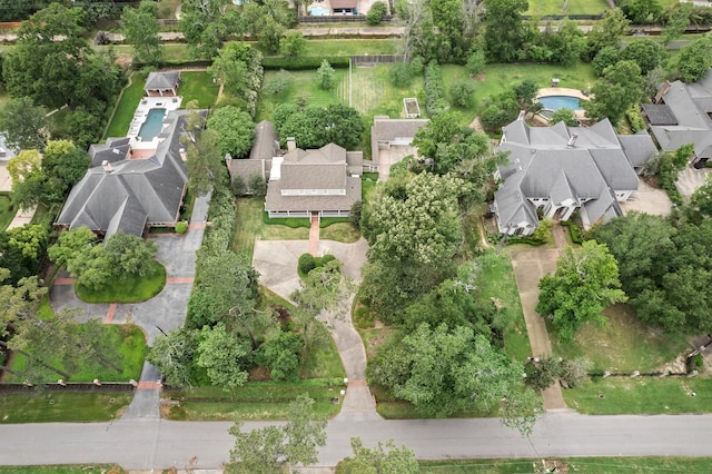 1075 Thomas Rd, Beaumont, TX 77706 - aerial view of property and surrounding area featuring nearby suburban area