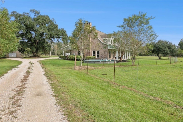 view of yard