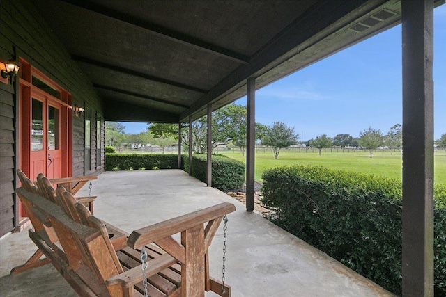 view of patio