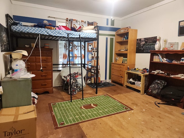 966 W Fm 1013, Kirbyville, TX 75956 - bedroom with wood finished floors