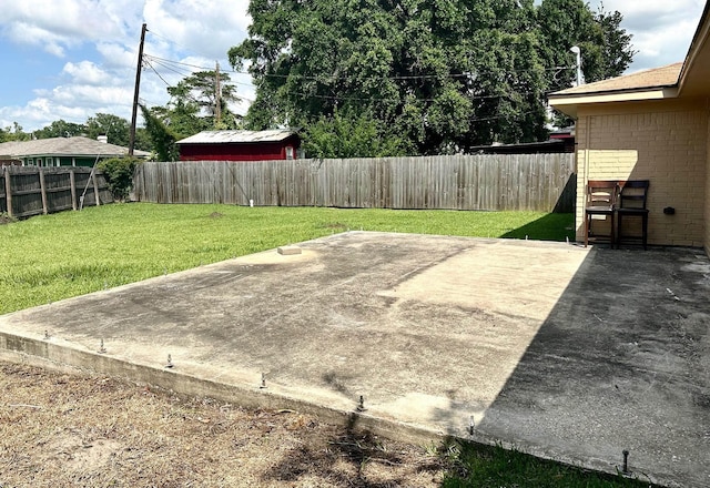 9130 Doty St, Beaumont, TX 77707 - view of yard with a patio area