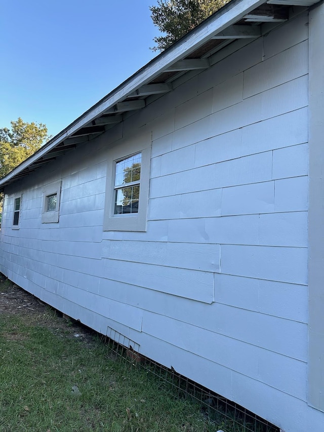 view of side of property