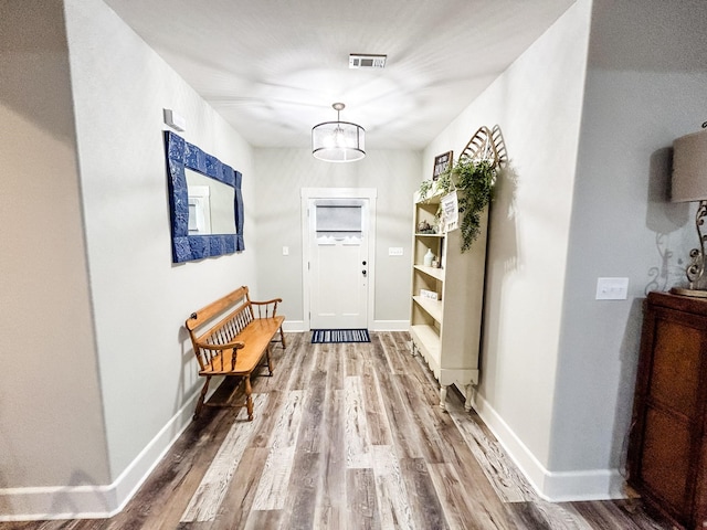 4885 Silver Leaf Dr, Orange, TX 77630 - entrance foyer featuring wood finished floors and baseboards