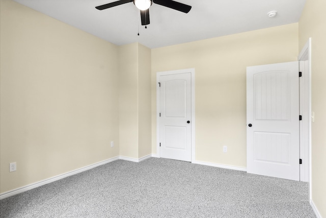103 Ned, Lumberton, TX 77657 - unfurnished bedroom featuring carpet and ceiling fan