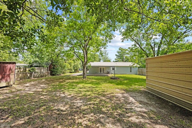 view of yard