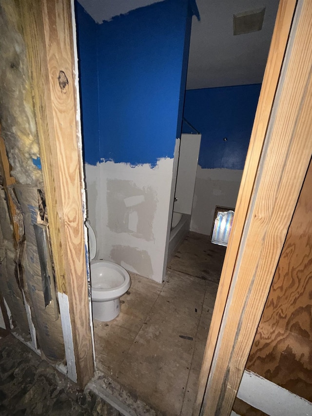 bathroom with toilet