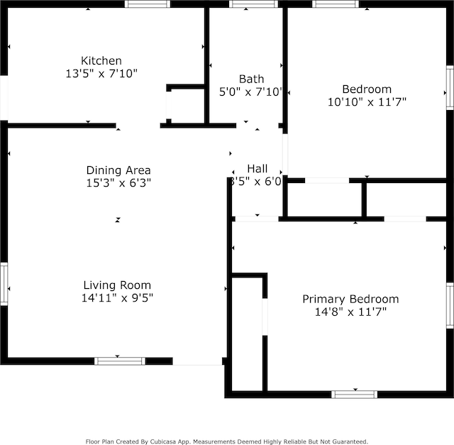 2725 29th St, Port Arthur, TX 77640 - floor plan / room layout