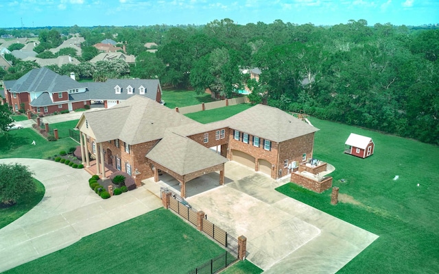 2250 Savannah Trce, Beaumont, TX 77706 - aerial view of property and surrounding area