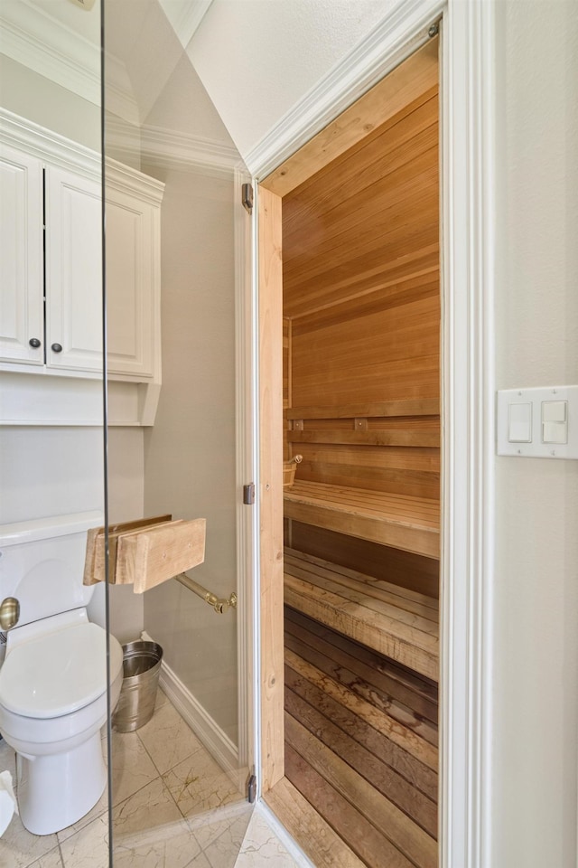 2250 Savannah Trce, Beaumont, TX 77706 - sauna with marble finish floors and baseboards