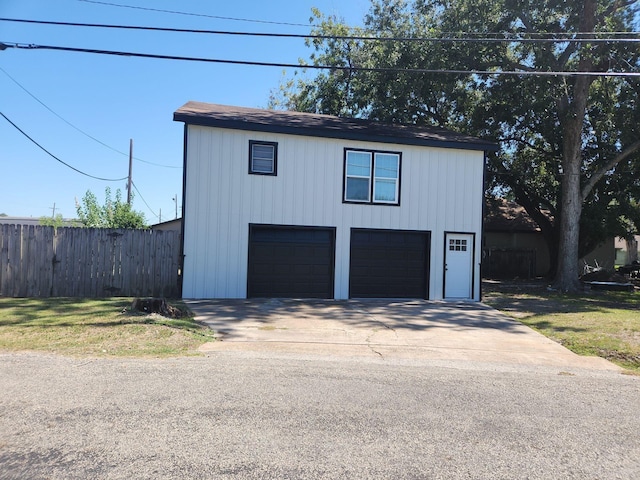 1313 Block St, Port Neches, TX 77651 - garage with driveway