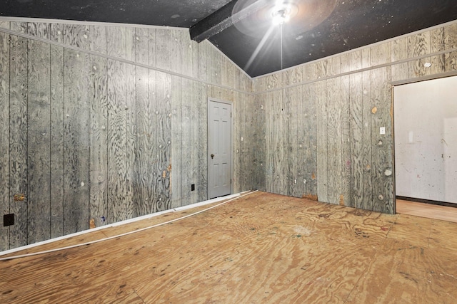 7775 River Rd, Beaumont, TX 77713 - unfurnished room with wooden walls