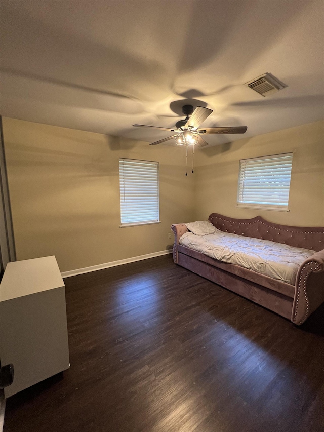 100 Cypress Bnd, Village Mills, TX 77663 - bedroom featuring wood finished floors and ceiling fan