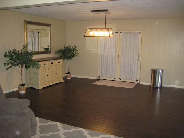 100 Cypress Bnd, Village Mills, TX 77663 - living room featuring dark wood-style floors