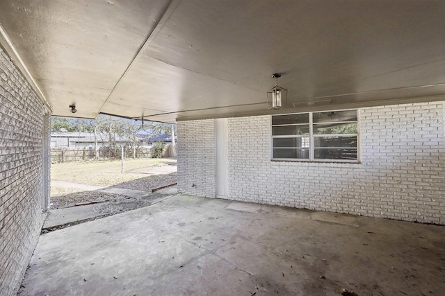 view of patio / terrace with fence
