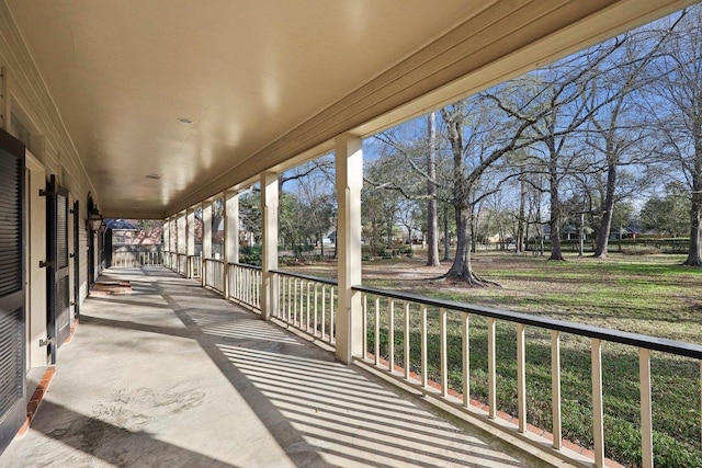 view of patio / terrace featuring a porch