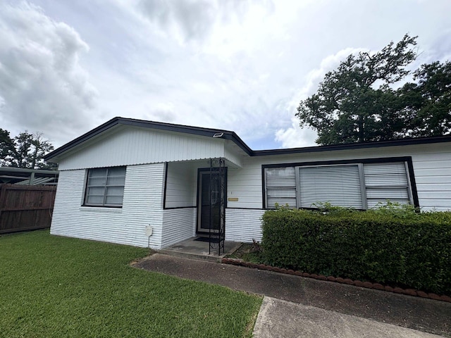 5115 Allen Dr, Beaumont, TX 77708 - view of ranch-style home