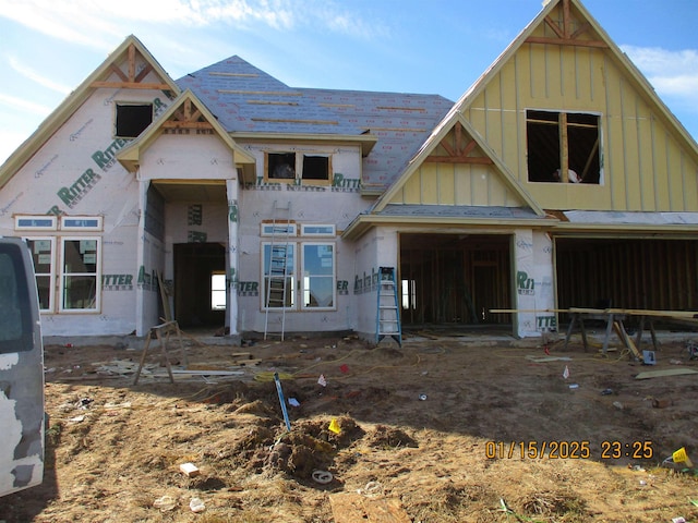 view of property in mid-construction