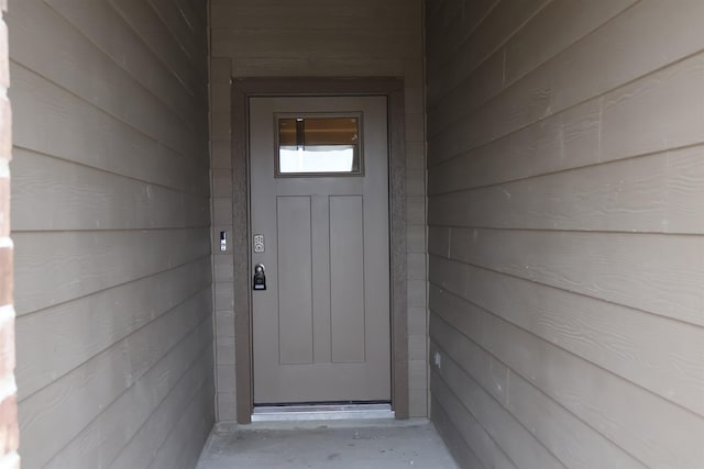 view of property entrance