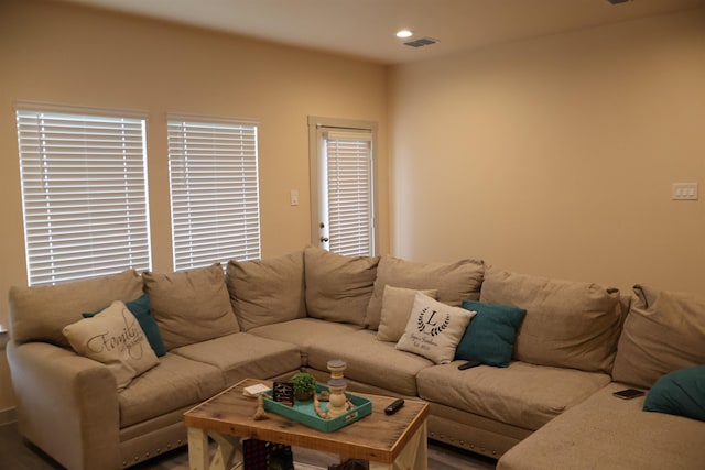 view of living room