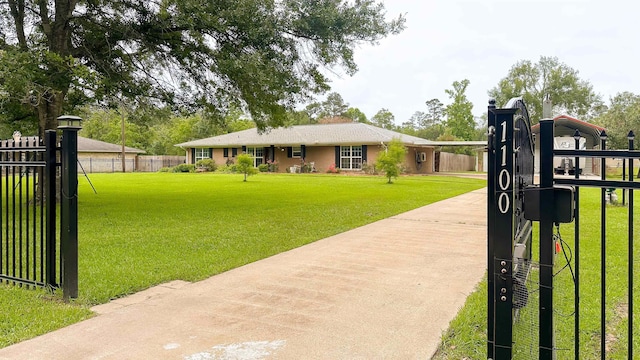 1100 Mitzi Rd, Vidor, TX 77662 - view of yard