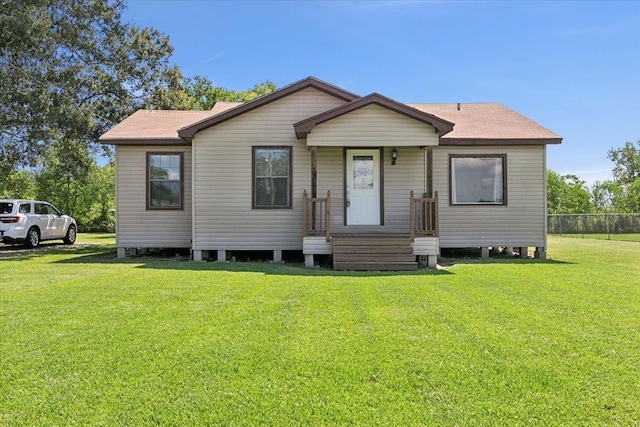 209 Boutwell Rd, Beaumont, TX 77713 - view of front of property featuring a front lawn