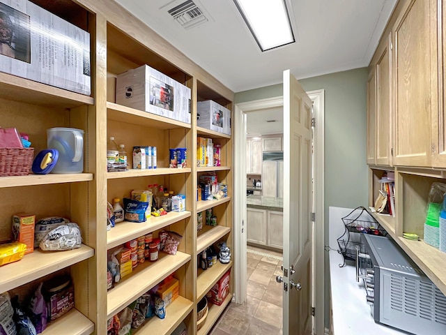 view of pantry