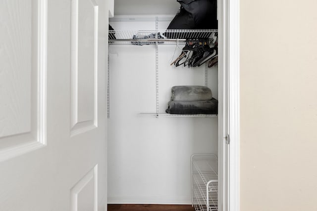 view of closet