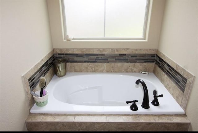 bathroom featuring a bathtub