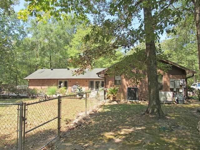 view of rear view of house