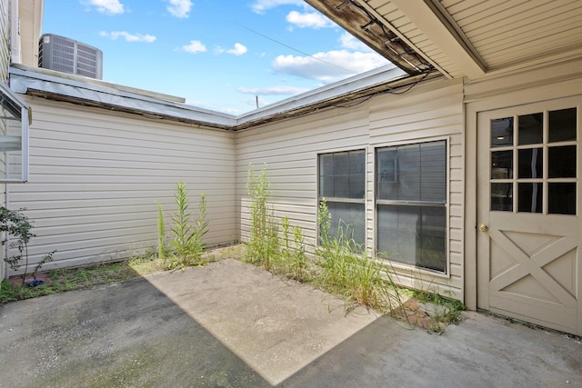 1003 Park Mdw, Beaumont, TX 77706 - view of patio / terrace featuring central air condition unit