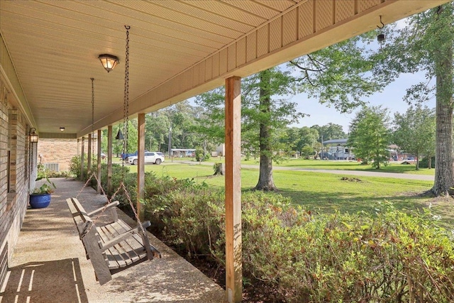 132 County Road 760, Buna, TX 77612 - view of patio with covered porch