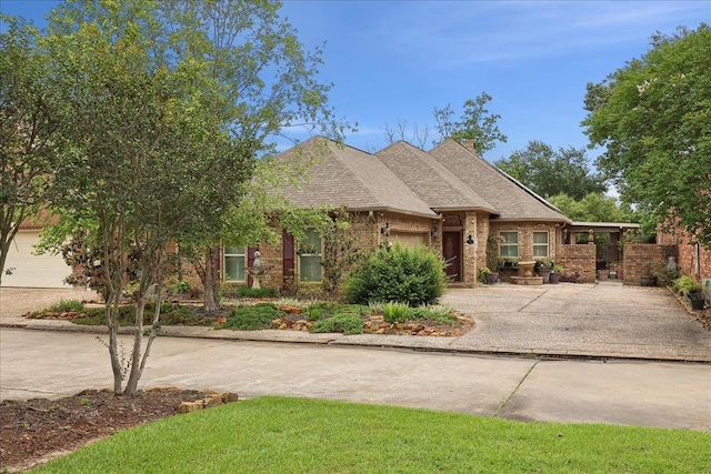 11 Regency Pl, Orange, TX 77630 - obstructed view of property with brick siding