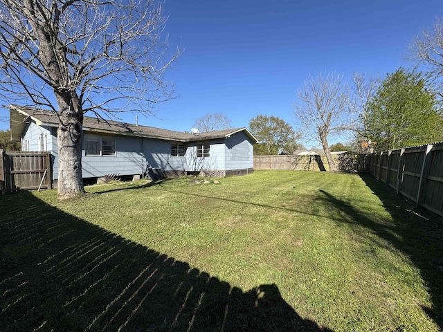 385 Warner St, Bridge City, TX 77611 - view of fenced backyard